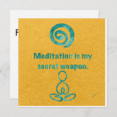 めい想フラットノートカード ノートカード (正面/裏面)