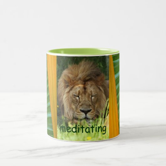 めい想マグカップ ツートーンマグカップ (中央)