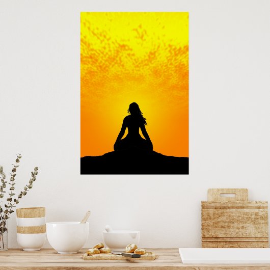 めい想女 ポスター (キッチン)