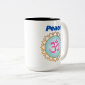 めい想平和 ツートーンマグカップ (正面右)