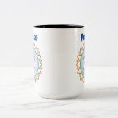 めい想平和 ツートーンマグカップ (中央)