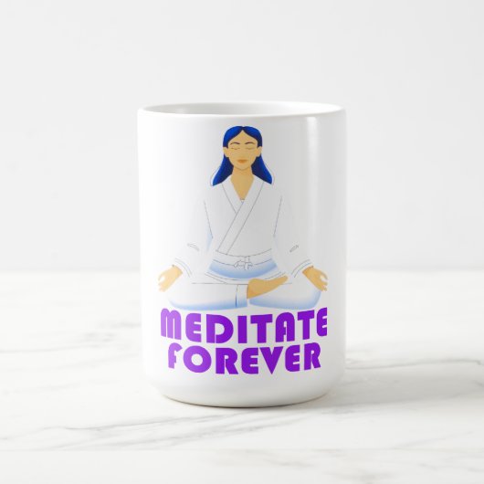 めい想永遠 コーヒーマグカップ (中央)