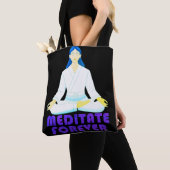 めい想永遠 トートバッグ (クローズアップ)