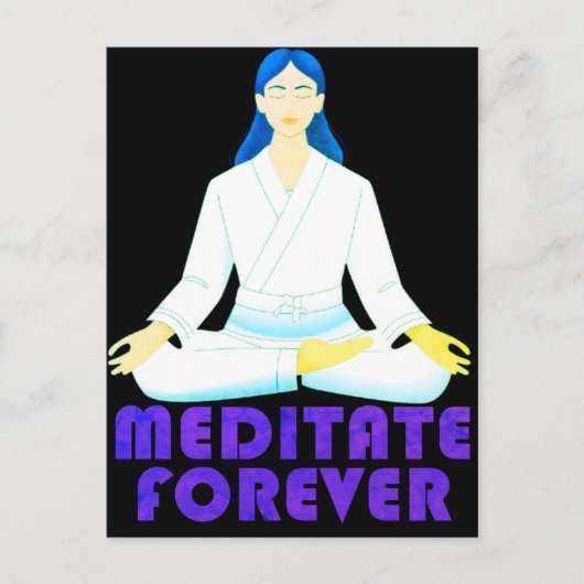 めい想永遠 ポストカード (正面)