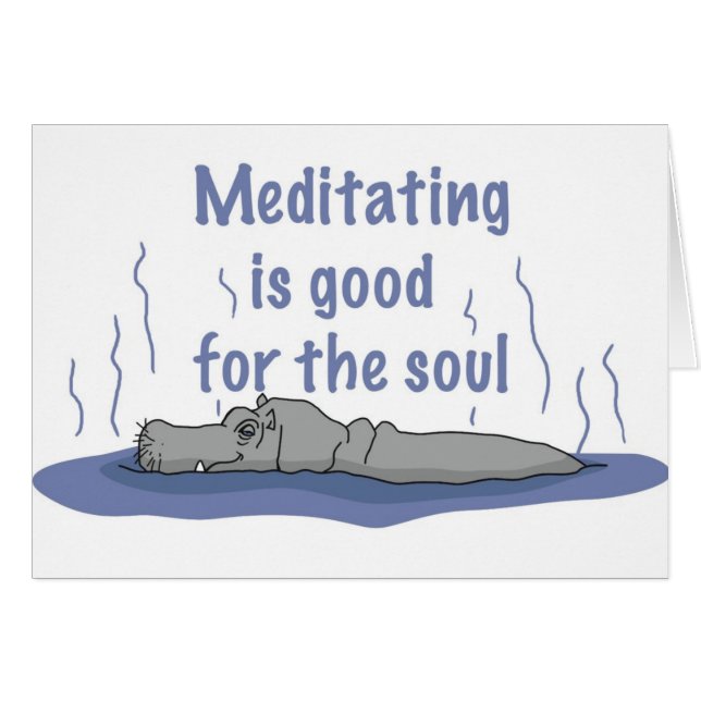 めい想海馬 (正面横)