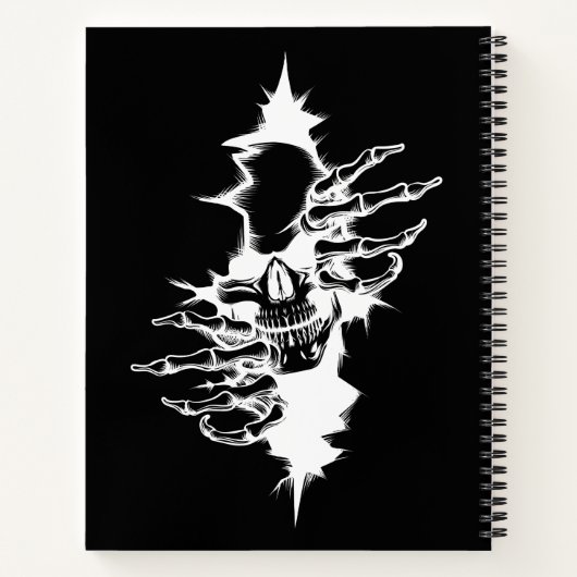 めい想骨格 ノートブック (裏面)