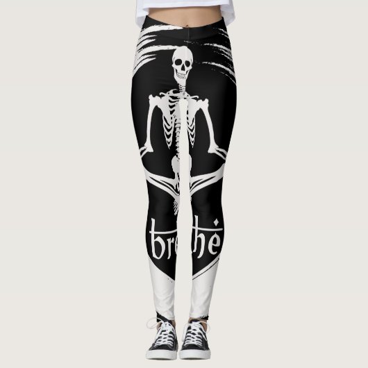 めい想骨格 レギンス (正面)