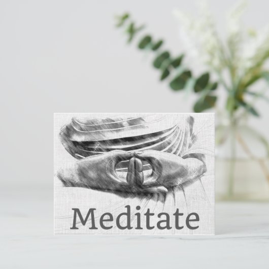 めい想 ポストカード (スタンド正面)