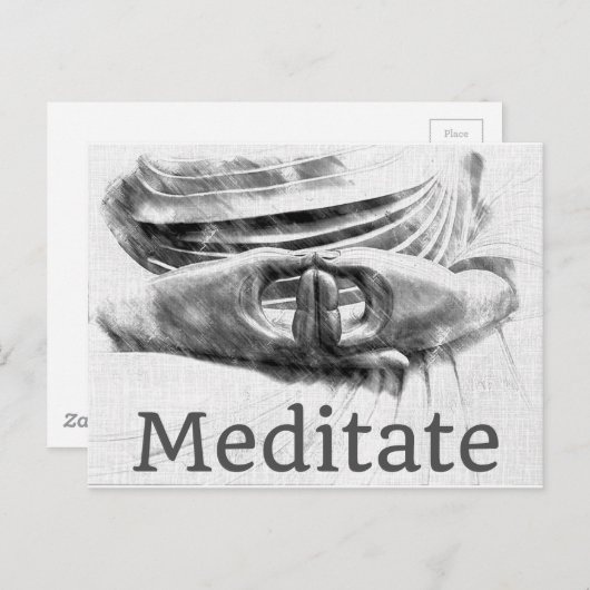 めい想 ポストカード (正面/裏面)