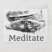 めい想 ポストカード (正面)