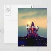 めい想 ポストカード (正面/裏面)