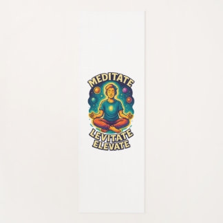 「めい想。レビタート。Elevate." – 宇宙エネルギー ヨガマット
