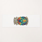 「めい想。レビタート。Elevate." – 宇宙エネルギー ヨガマット (正面(横))