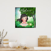 めい想- SRF ポスター (キッチン)