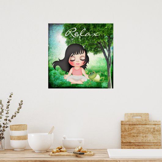 めい想- SRF ポスター (キッチン)