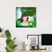 めい想- SRF ポスター (ホームオフィス)