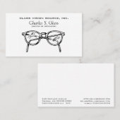 めがねのEyewearの光学視野 名刺 (正面/裏面)