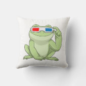 めがね付きカエル クッション (裏面)