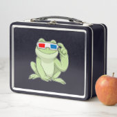 めがね付きカエル メタルランチボックス (インサイチュ)