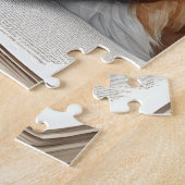 めがね読の本が可愛い猫 ジグソーパズル (側面)