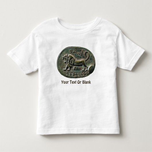 めぎ頭シール トドラーTシャツ (正面)