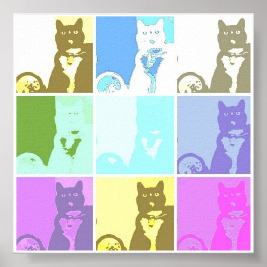 めぐみ正方形ポスター ポスター (正面)