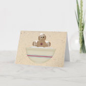 めちゃくちゃなジンジャーブレッドマンクリスマスカード シーズンカード (正面)