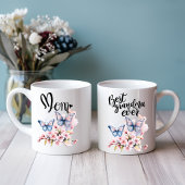 めちゃくちゃなバタフライウォーターカラーマグ コーヒーマグカップ