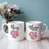 めちゃくちゃなバタフライウォーターカラーマグ コーヒーマグカップ