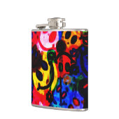 めちゃくちゃな幸せ顔 フラスク (左)