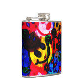 めちゃくちゃな幸せ顔 フラスク (右)