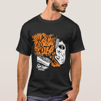 めちゃくちゃ暑い!ドクロのキャラクター Tシャツ
