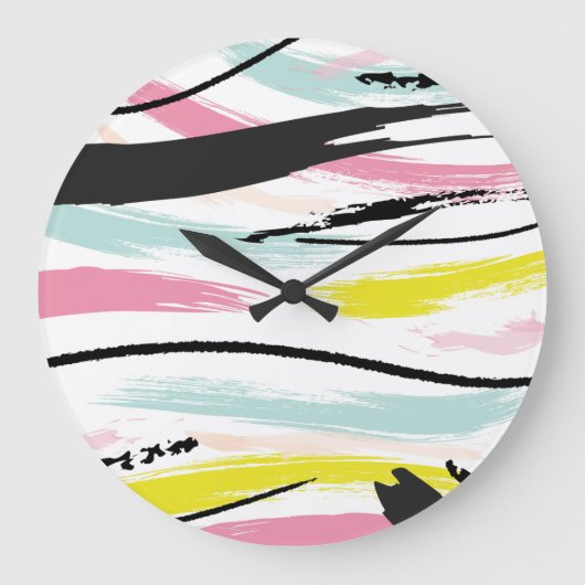 めちゃくちゃ ラージ壁時計 (正面)