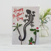 めっこ赤い花と母の日が幸せ シーズンカード (スタンド正面)