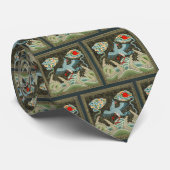 めでたい潮とフェニックスの上昇パター中国のン ネクタイ (ロール)