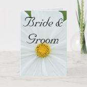 めでたい花 カード (正面)