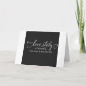 めでたい記念日***私の人生の愛*** カード (正面)