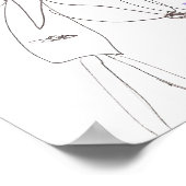 「めでたく後に」プリント ポスター (角)