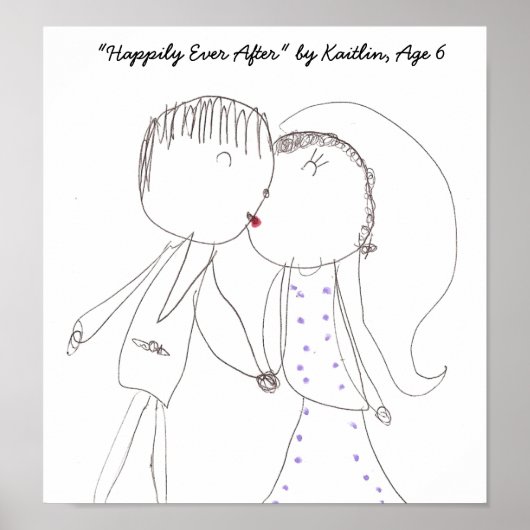 「めでたく後に」プリント ポスター (正面)