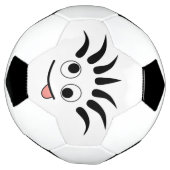 めまいおもしろい顔サッカーボール サッカーボール (回転)