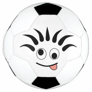 めまいおもしろい顔サッカーボール サッカーボール