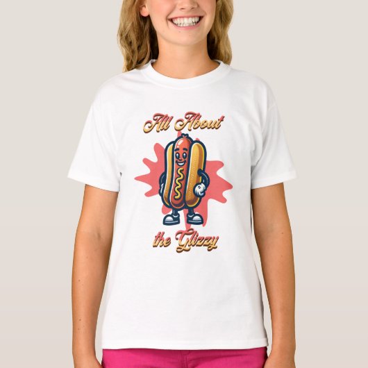 めまいがして |ホットドッグおもしろいユーモア Tシャツ (正面)