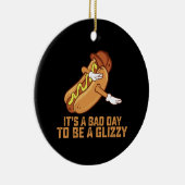 めまいがするのは残念な日だ セラミックオーナメント (右)