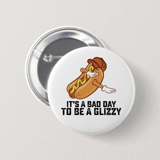 めまいがするのは残念な日だ 缶バッジ (正面&裏面)