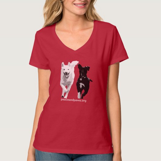 めまいがするPNPおよび味方されるきらめきの前部1 Tシャツ (正面)