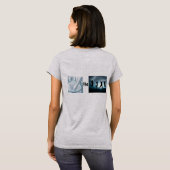 めまいがするTシャツを搾り出して下さい Tシャツ (裏面フル)