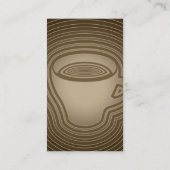 めまいフェードのコーヒーパンチカード ロイヤリティカード (裏面)