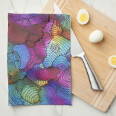 めまいリジー キッチンタオル (四つ折り)