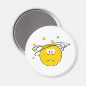 めまい顔 マグネット (正面/裏面)