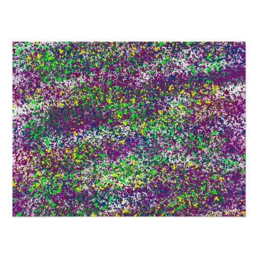 めまい（ばちゃばちゃ）跳ねる ポスター (正面)